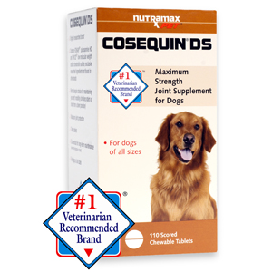 Nutramax Cosequin&#174; DS Chewable Tablets, 110 Count