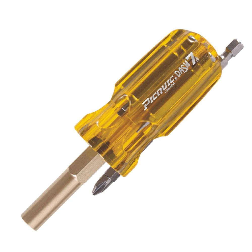 Picquic Tools DASH 7 SCREWDRIVER 7 BIT SCREWDRIVER