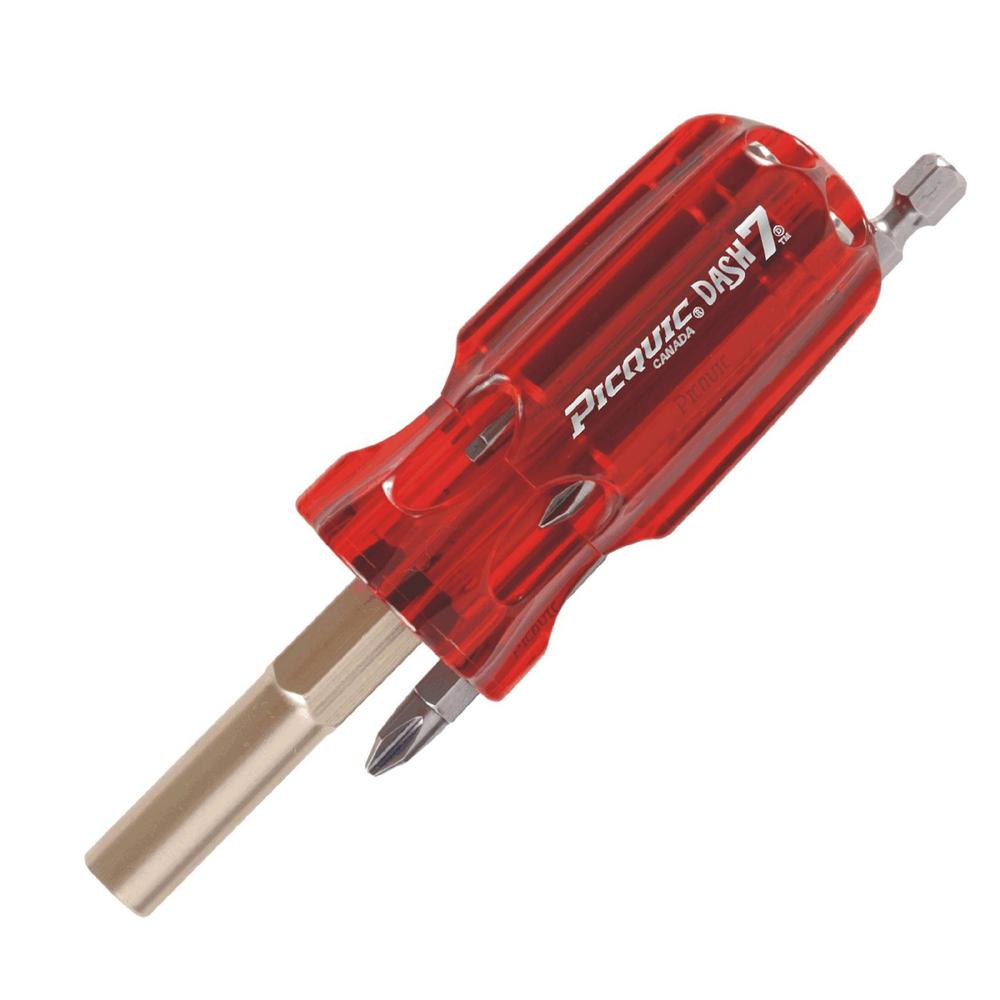 Picquic Tools DASH 7 SCREWDRIVER 7 BIT SCREWDRIVER