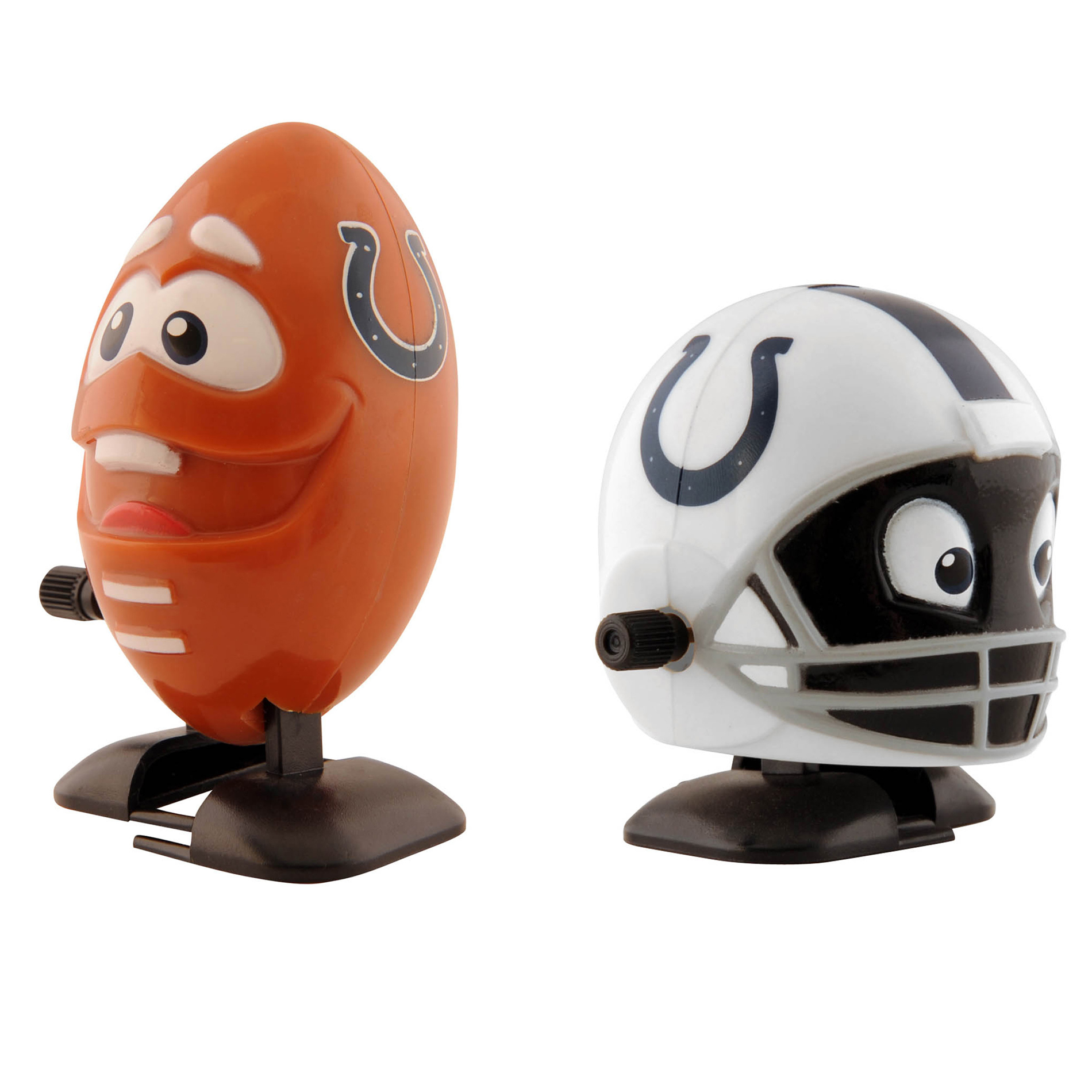 Bleacher Creatures Indianapolis Colts Wind-Up Football and Team Helmet