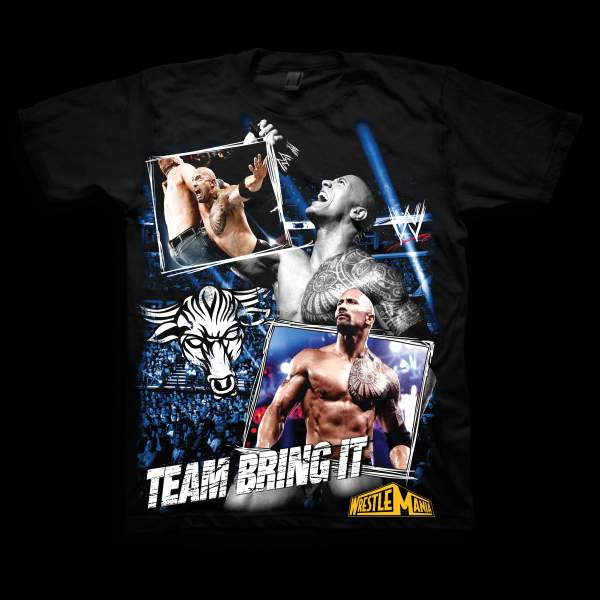 WWE Boy's Graphic T-Shirt - The Rock