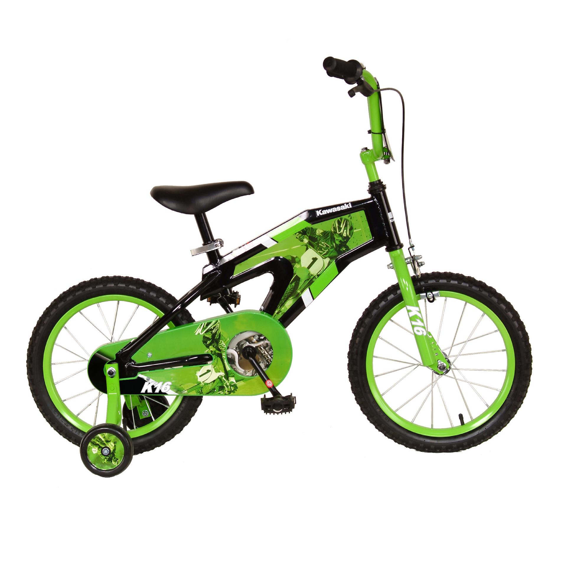 Kawasaki 73416 16 Boy S Mountain Bike Green American