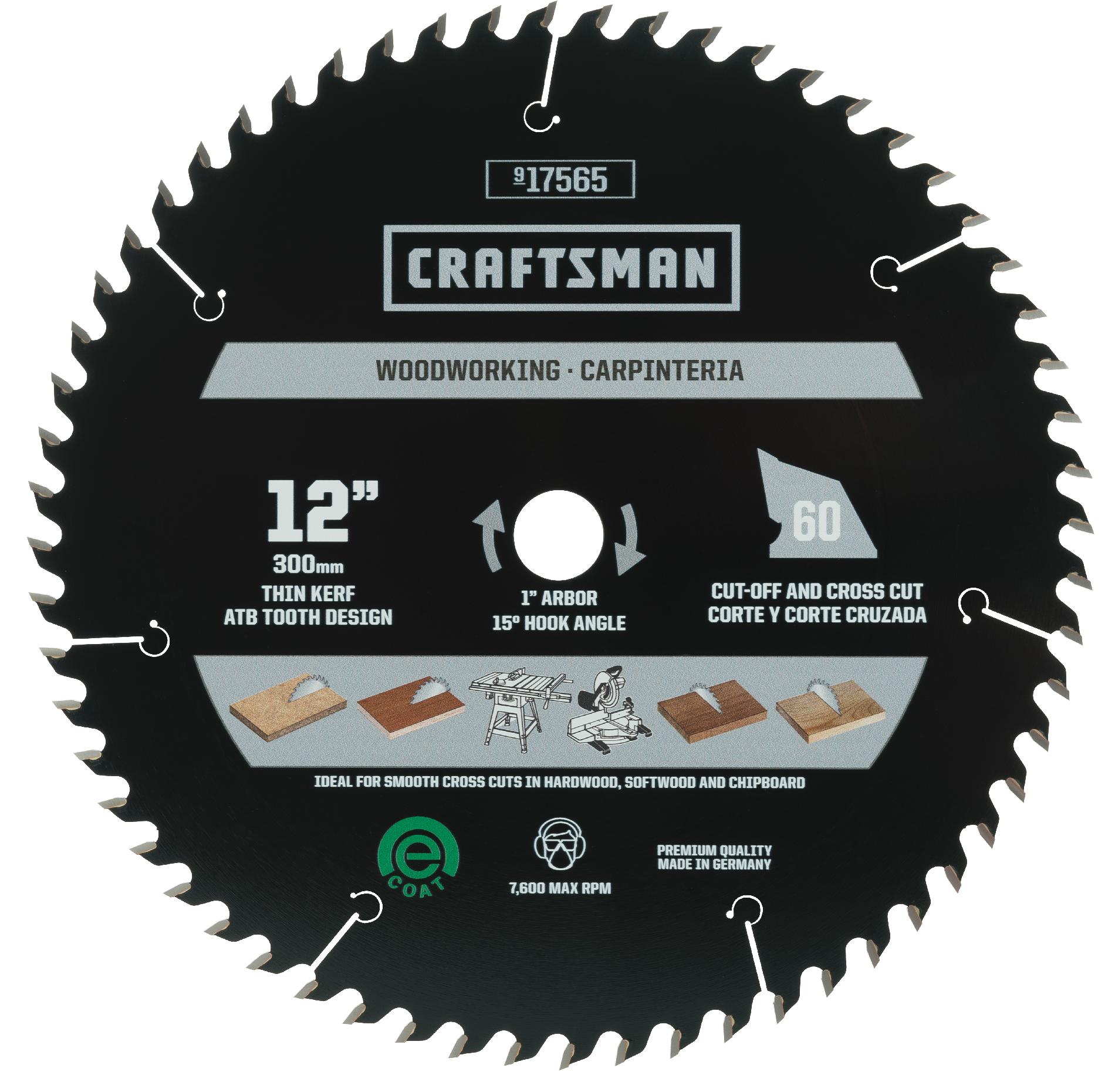 Craftsman 12 IN. X 60T General Purpose Circular Saw Blade
