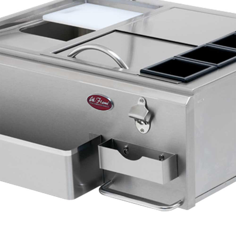 Cal Flame 30 In. Built-In BBQ Stainless Steel Bar Center