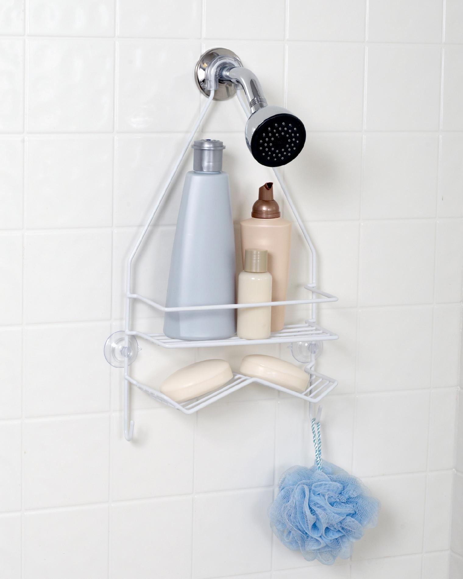 Zenith Products Shower Head Caddy  White
