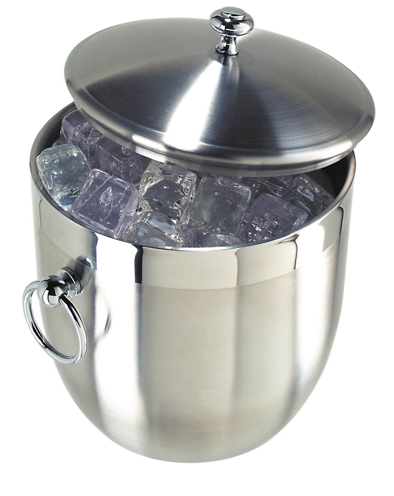 Wish for Joy 7044 3 qt. Ice Bucket - Stainless Steel