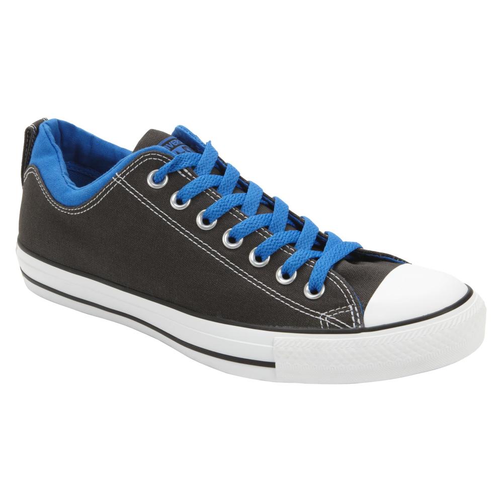 Converse Men's Chuck Taylor All Star Dual Collar Oxford Athletic Shoe - Grey/Blue
