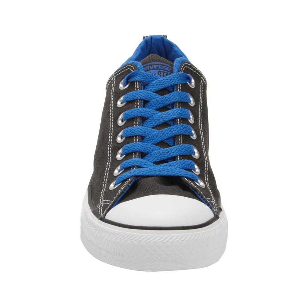 Converse Men's Chuck Taylor All Star Dual Collar Oxford Athletic Shoe - Grey/Blue