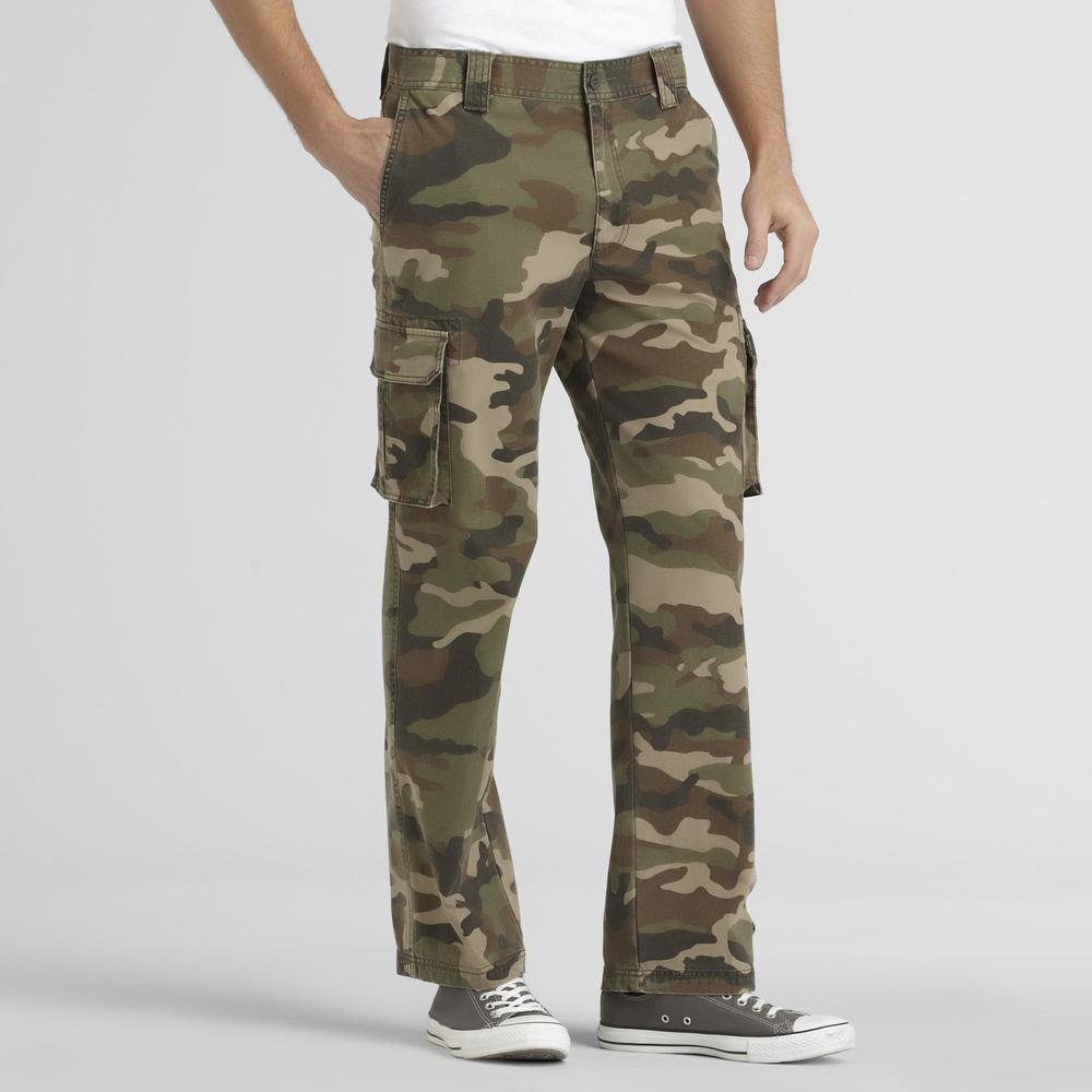 Outdoor Life Men's Cargo Pants - Camouflage