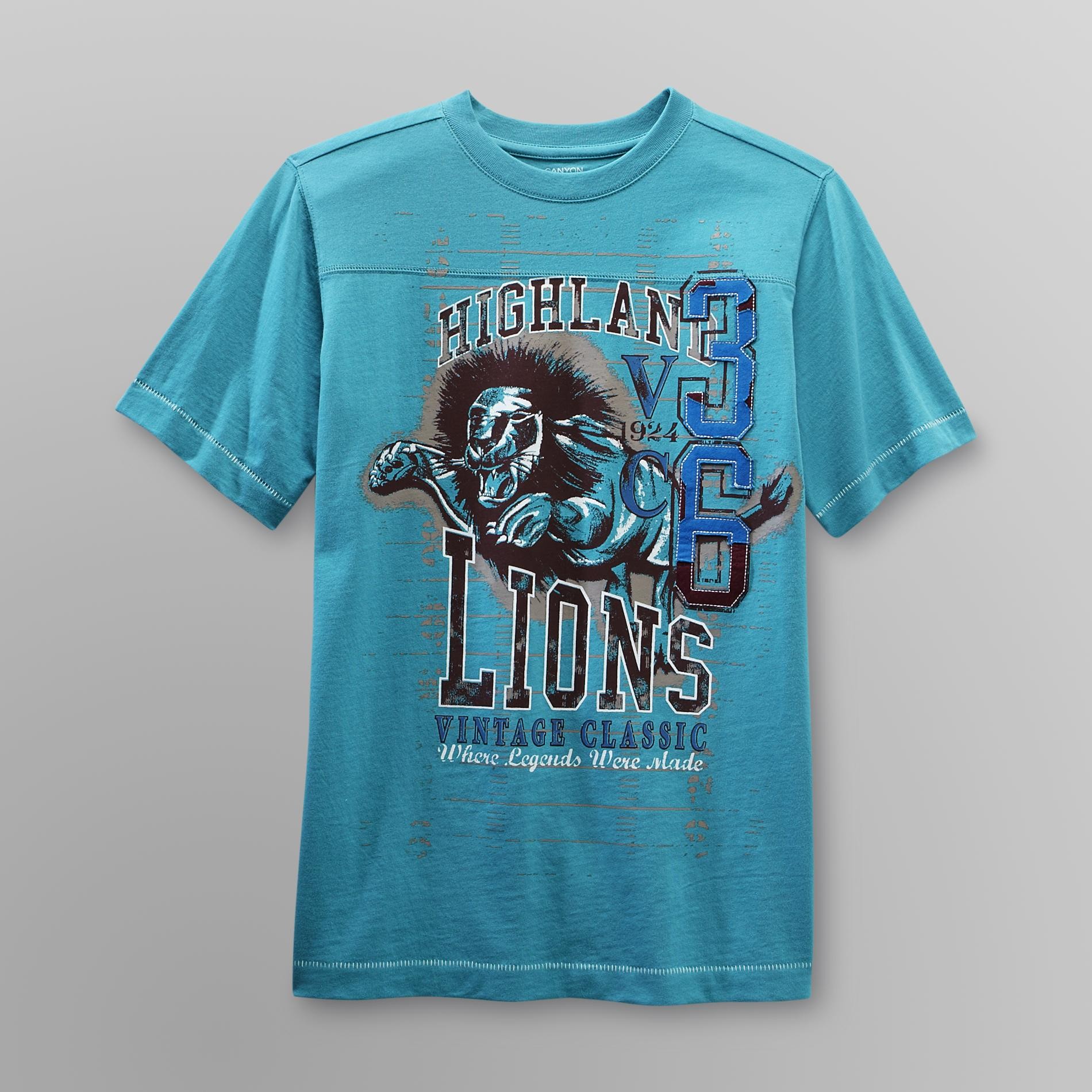 Canyon River Blues Boy's Graphic T-Shirt - Highland Lions