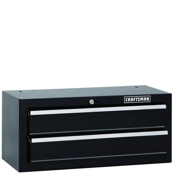 Craftsman 112522 26 2 Drawer Standard Duty Middle Chest Black