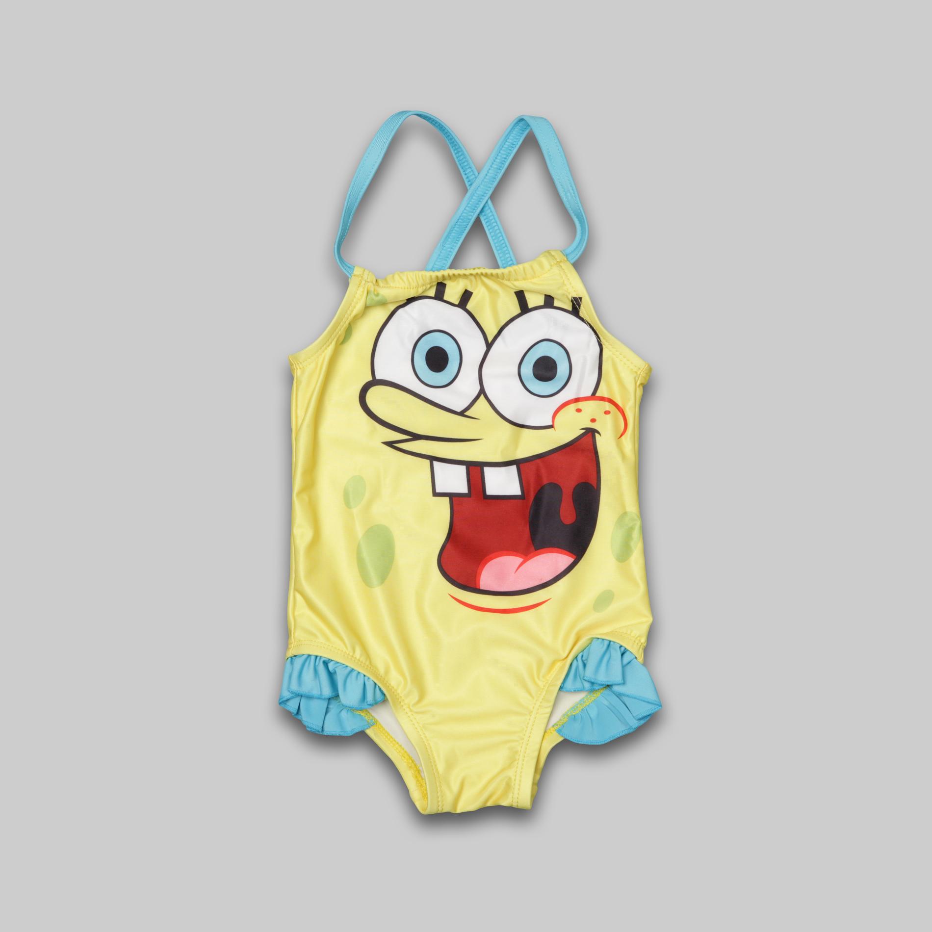 Nickelodeon SpongeBob SquarePants Toddler Girl's Swimsuit