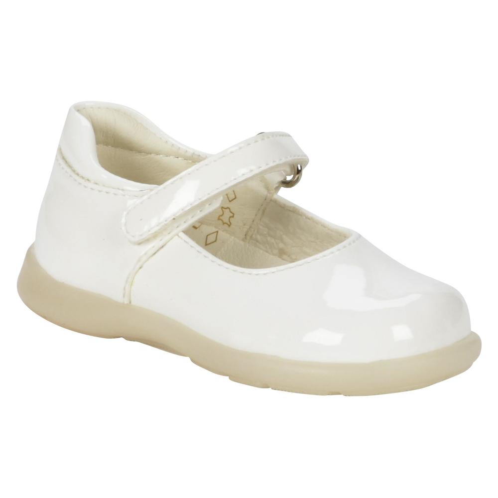 Primigi Toddler Girl's Andes Patent Leather Dress Shoe - White
