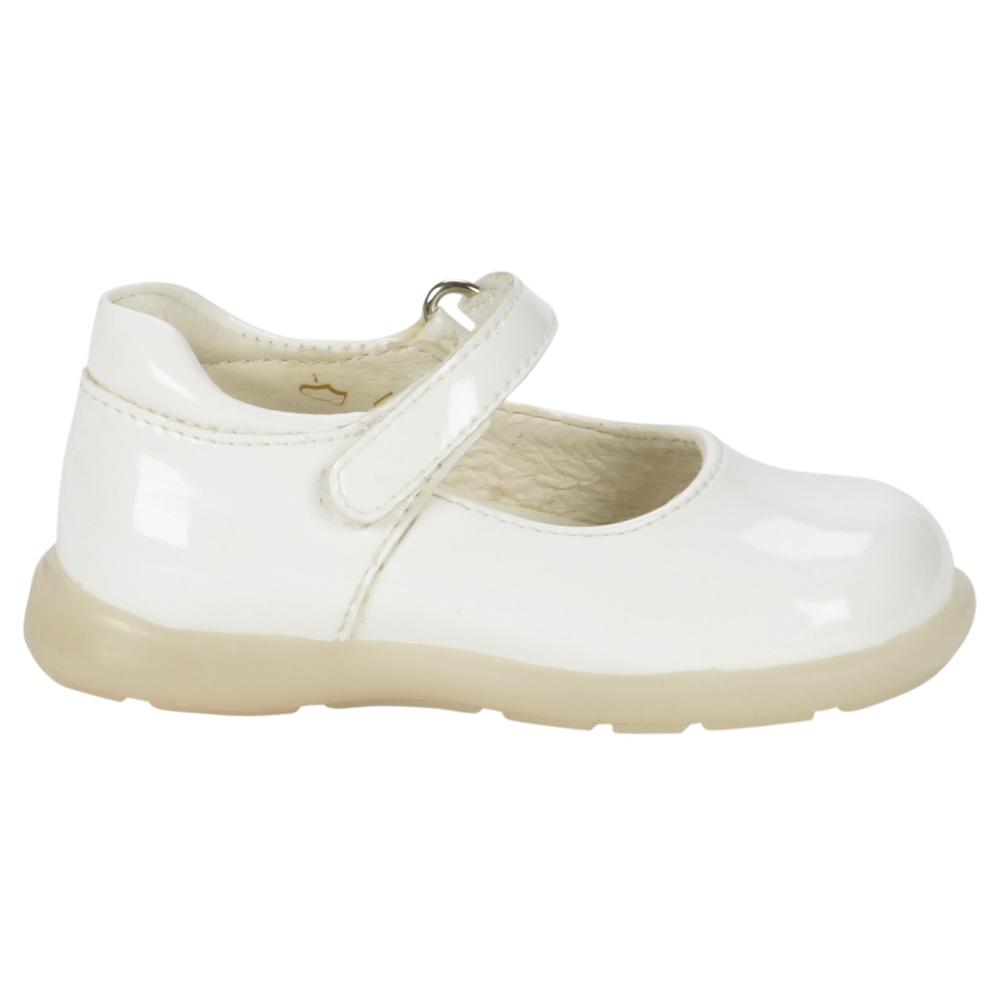 Primigi Toddler Girl's Andes Patent Leather Dress Shoe - White