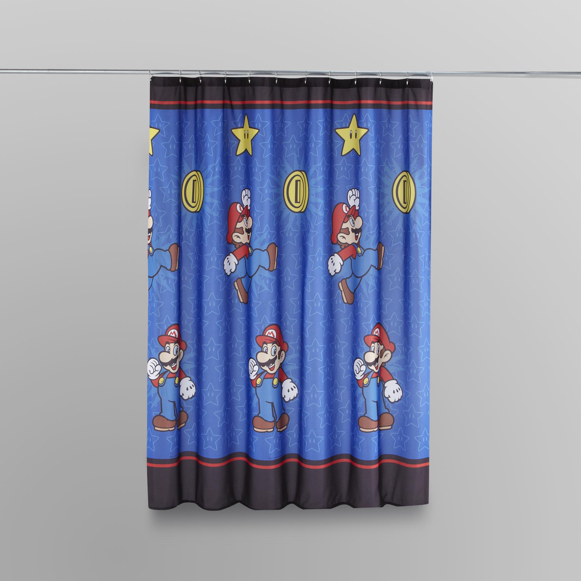 Nintendo Super Mario Shower Curtain