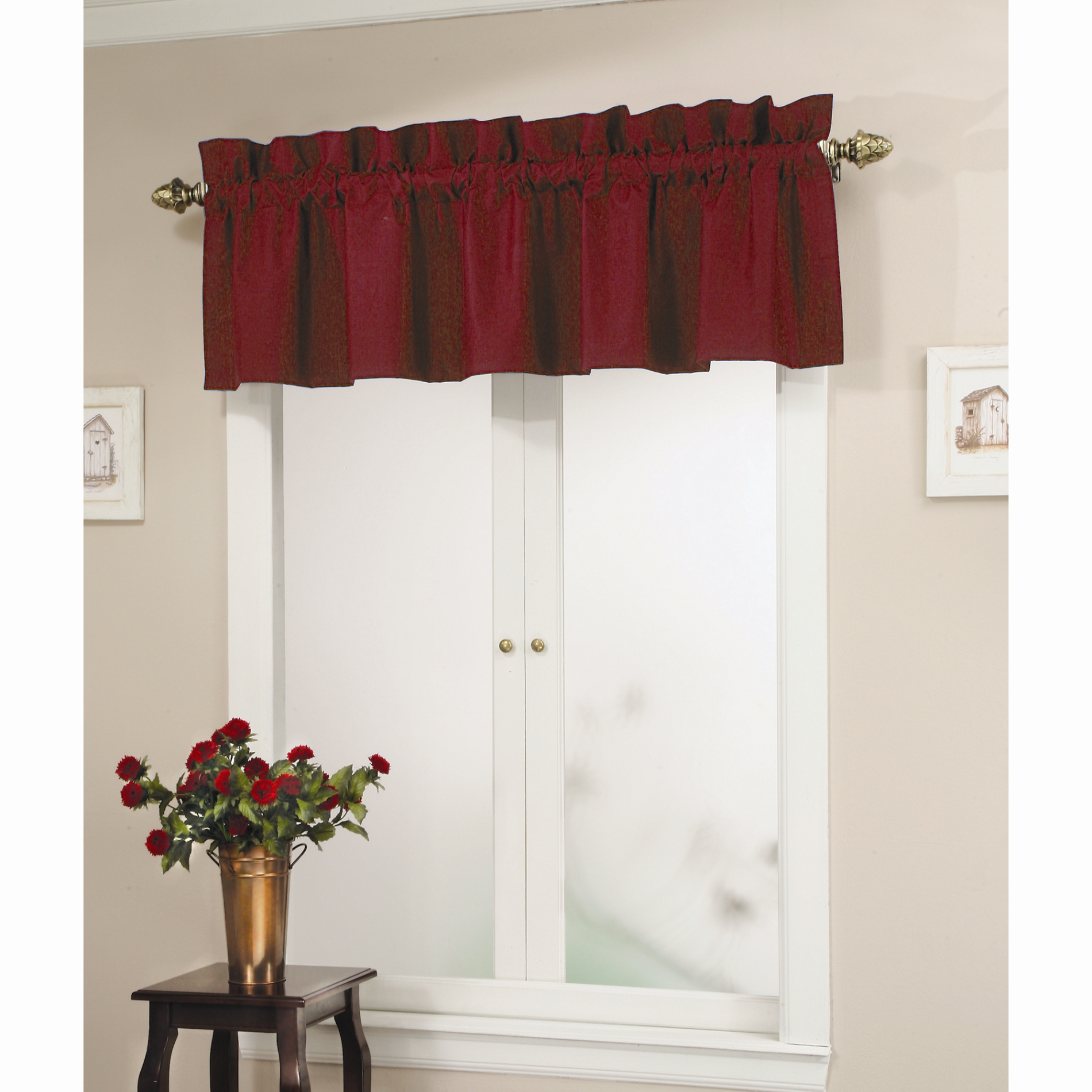 Top It Off Window Valance - Solid