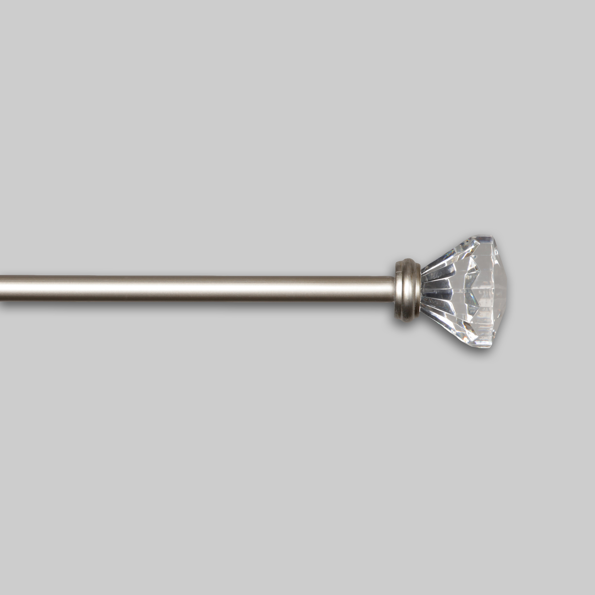 Essential Home Longford Nickel Rod