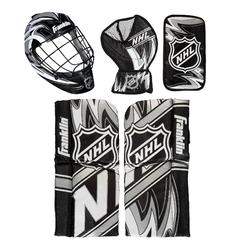 Franklin Sports 12436 NHL Mini Hockey Goalie Equipment with Mask Set