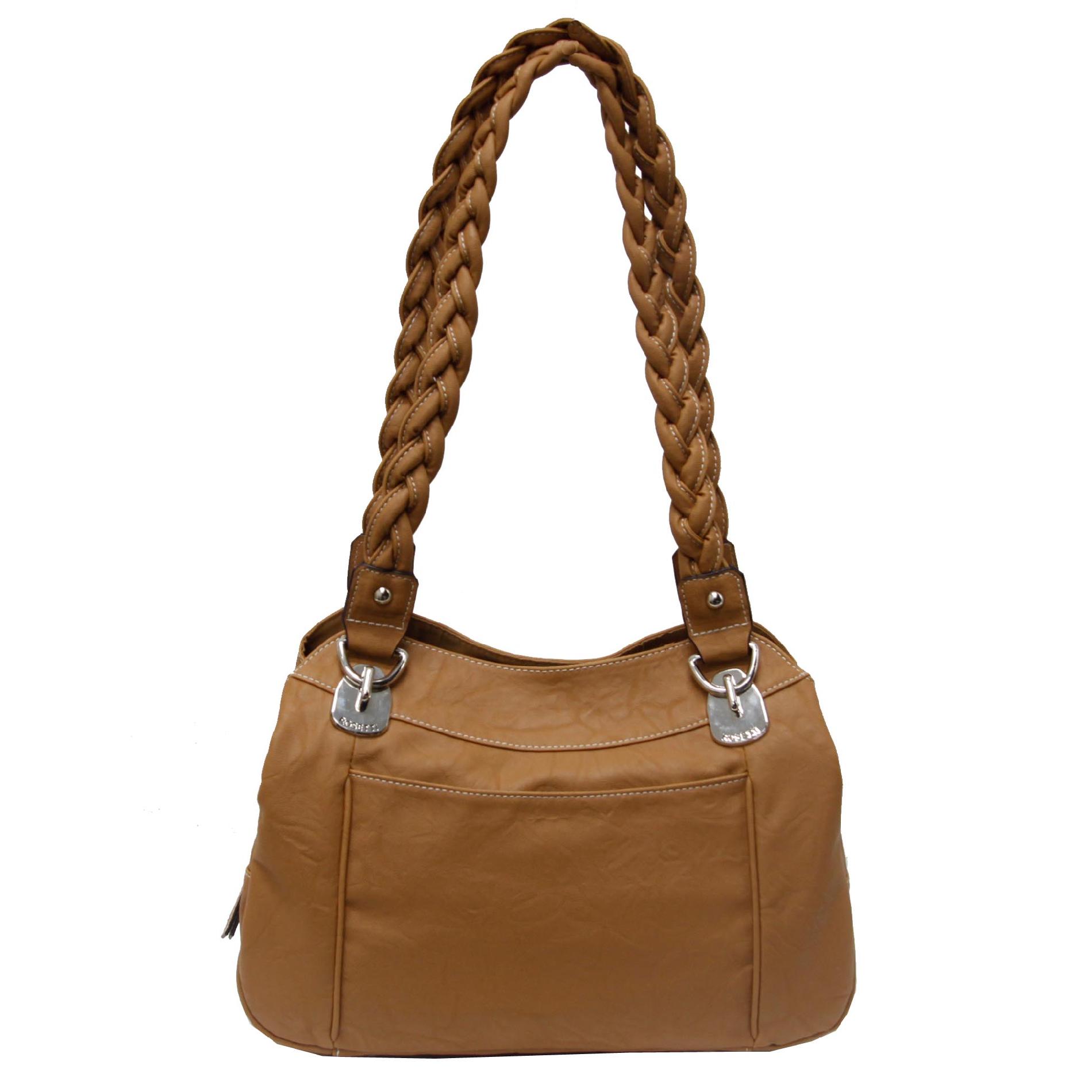 Rosetti Women's Faux Leather Handbag - Braided Straps