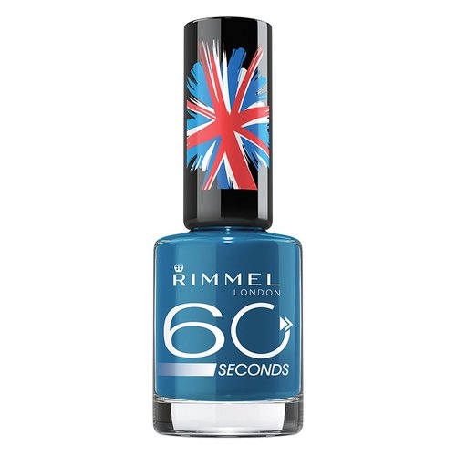 Rimmel London 60 Seconds Nail Polish, Blue My Mind, .27 fl oz