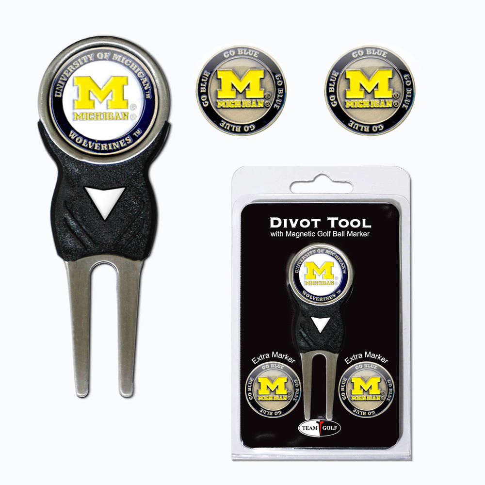 Team Golf University of Michigan Wolverines Divot Tool Pack with