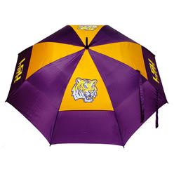 Team Golf 22069 LSU Tigers 62 in. Double Canopy Umbrella
