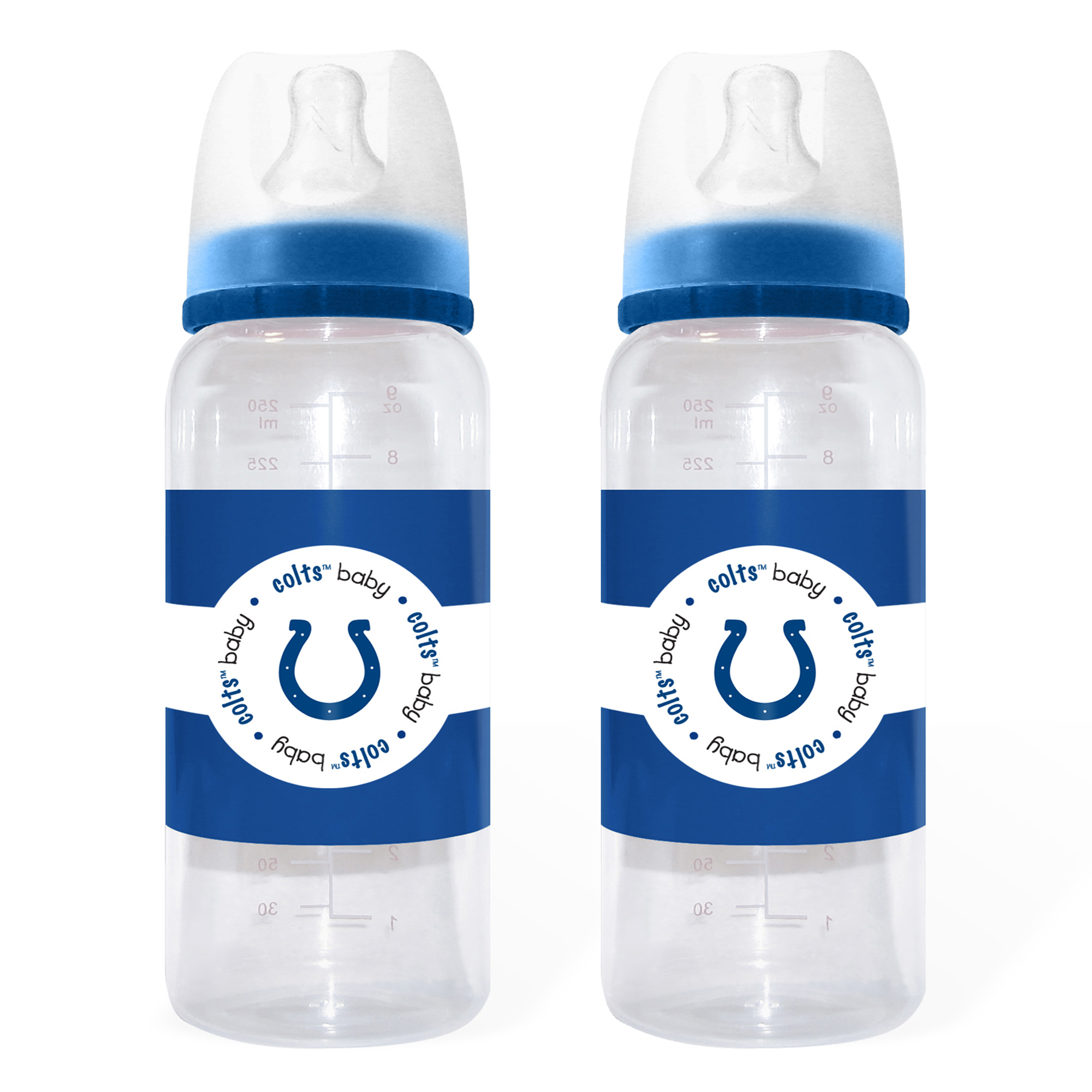 Baby Fanatic Indianapolis Colts 2 Pack Baby Bottle