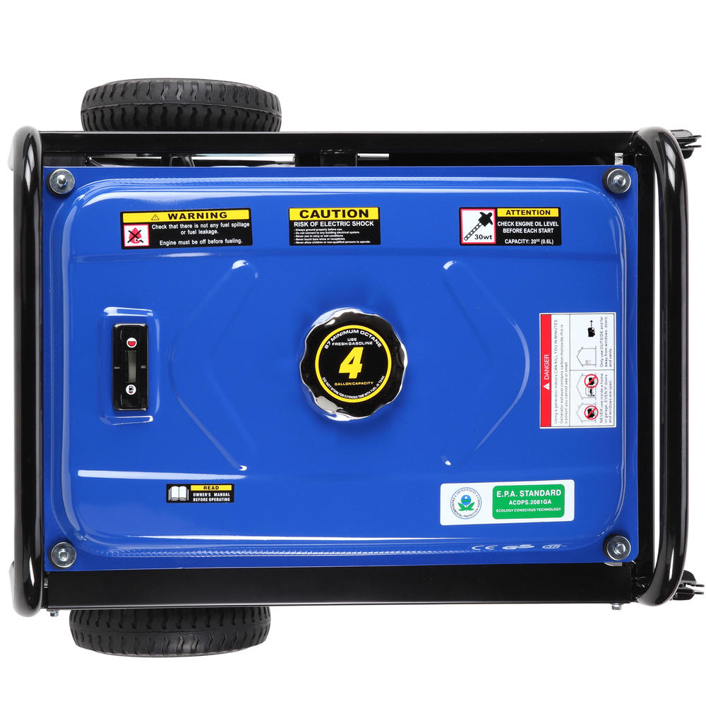 DuroMax XP4400E 4400 Watt Quiet Portable Electric Start RV Gas Powered Camping Generator.Non California Compliance