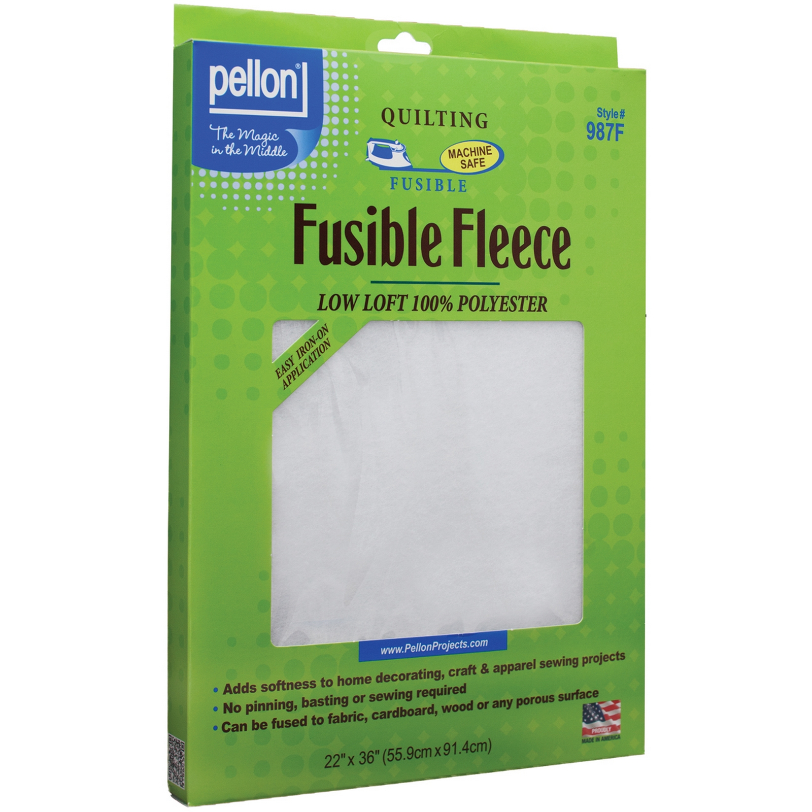 Pellon Fusible Fleece 22"X36"