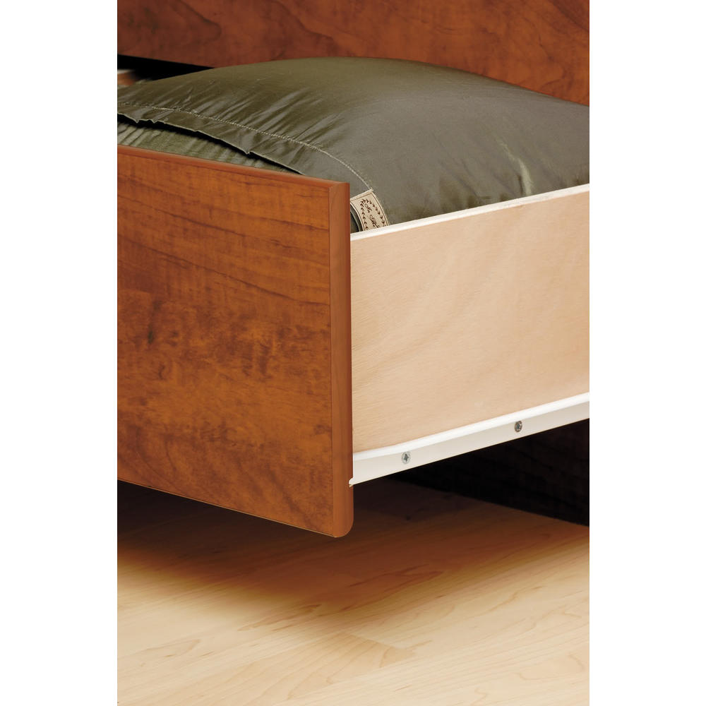 Prepac Cherry Queen Mate’s Platform Storage Bed with 6 Drawers