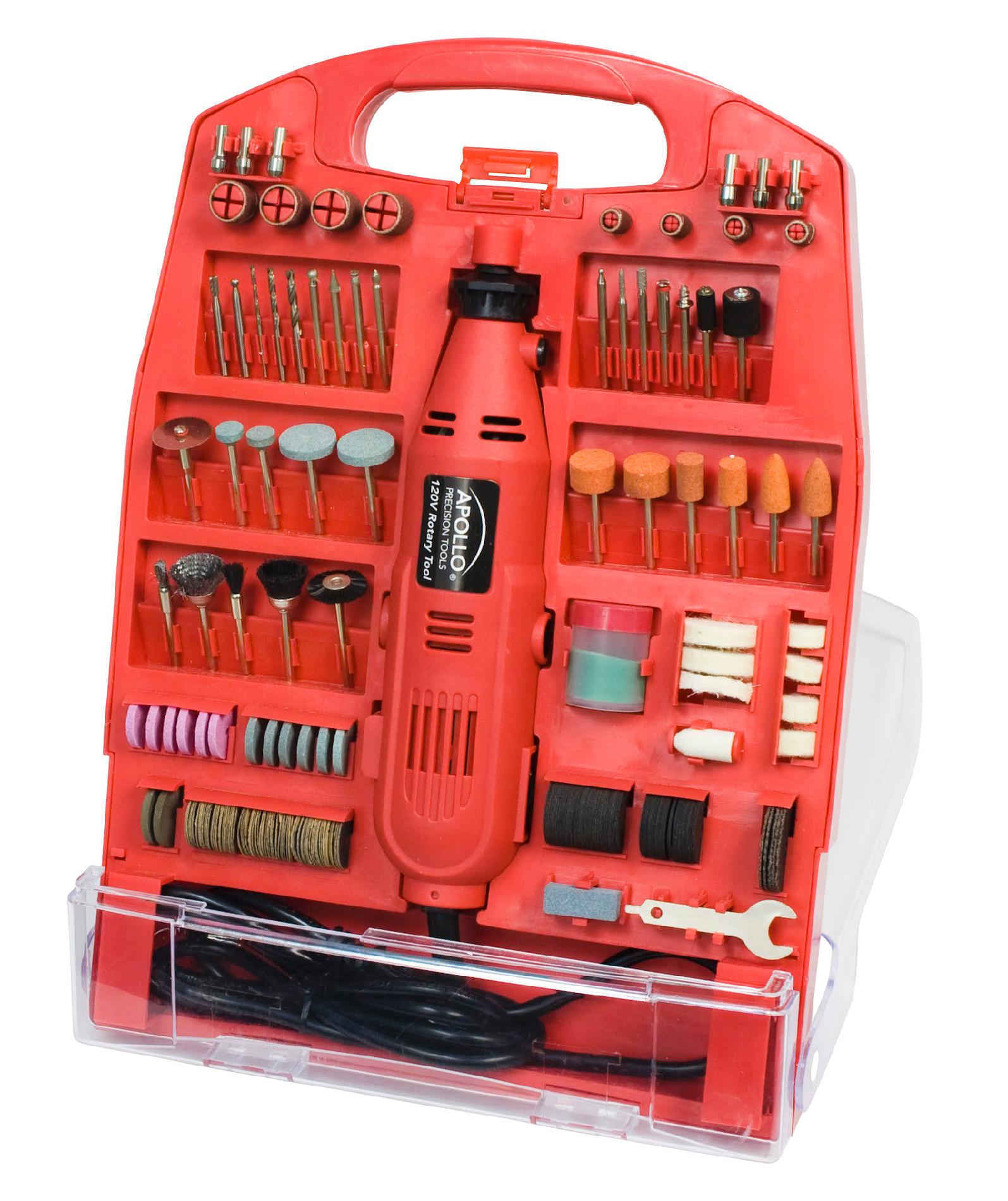 Check out cheap apollo precision tools 234 piece mega rotary tool set