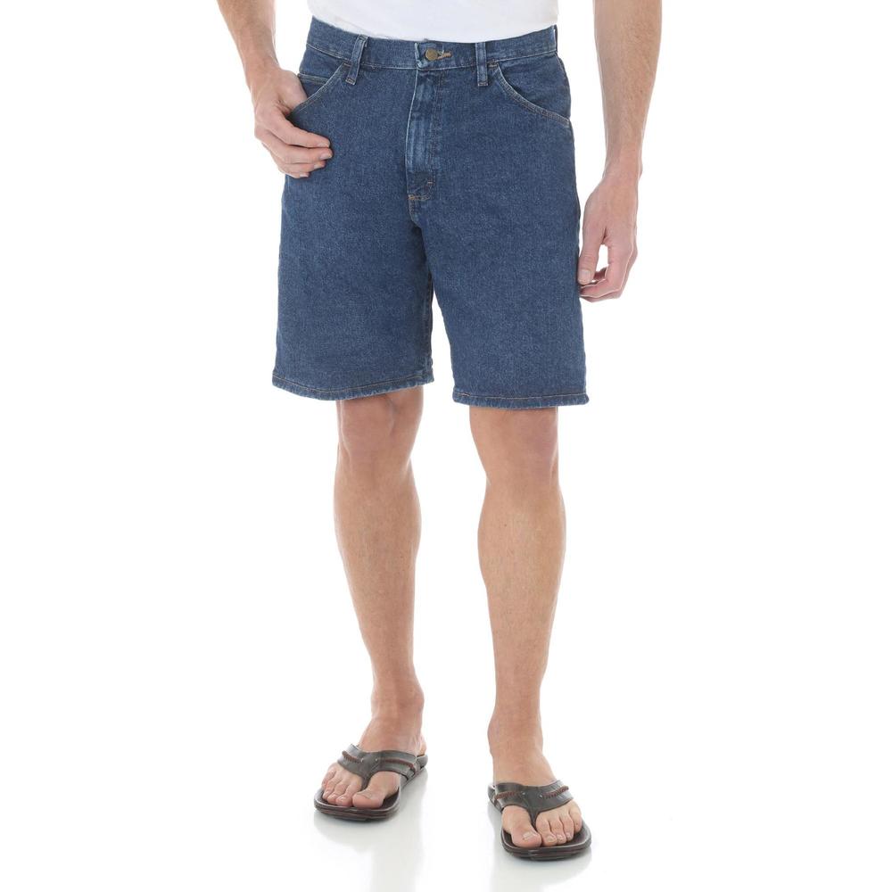 Wrangler Men's Five-Pocket Shorts - Denim