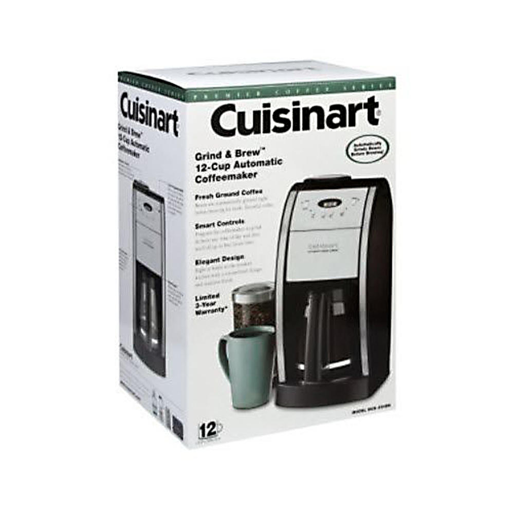 Cuisinart DGB-550BK Premier Coffee Series Grind/Brew Automatic 12-Cup Coffee Maker