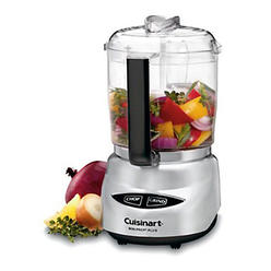Cuisinart DLC-4CHB Mini-Prep Plus 4-Cup Food Processor Brushed Stainless 4 Cup
