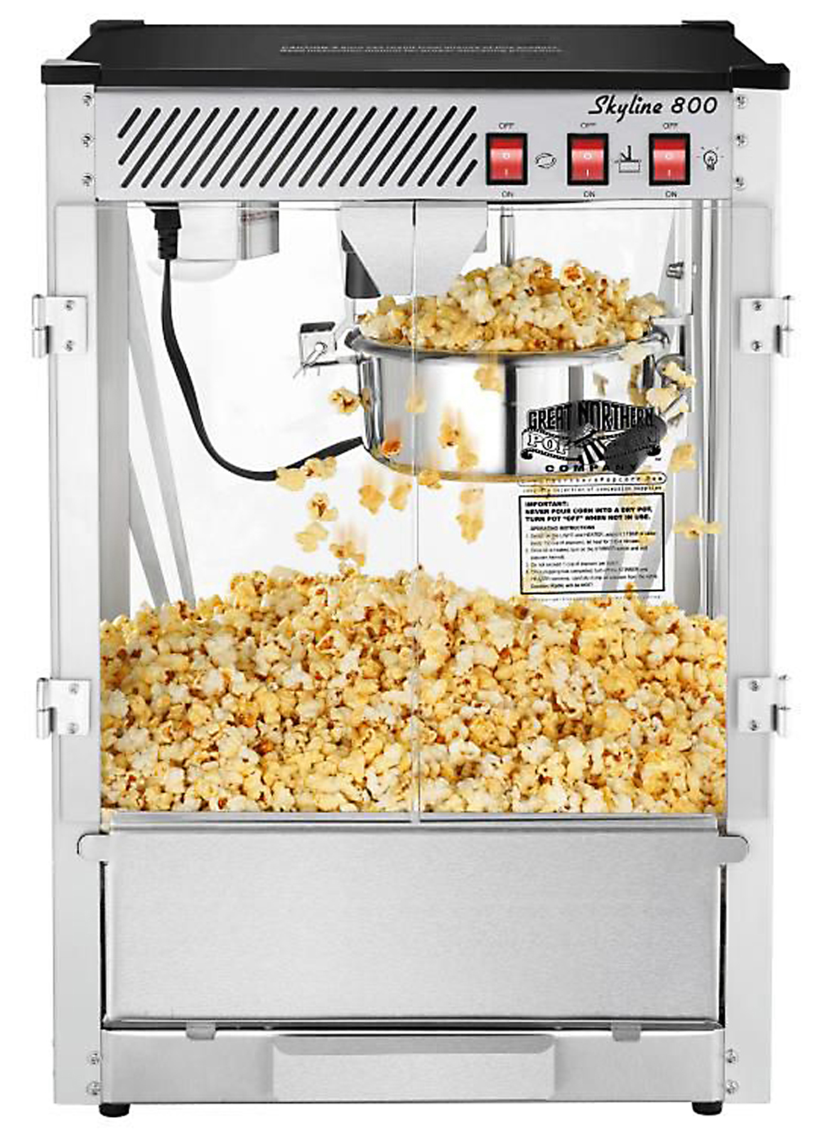 Auto Credit Sales >> Great Northern Popcorn Company 6200 Skyline Antique Style Popcorn Popper Machine with 8-Ounce Kettle Auto Credit Sales >> Great Northern Popcorn Company 6200 Skyline Antique Style Popcorn Popper Machine with 8-Ounce Kettle