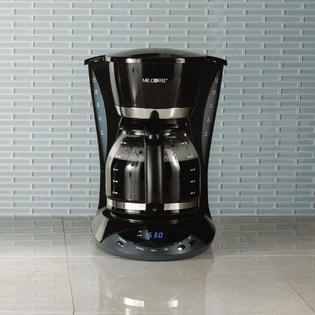 Mr. Coffee DWX23 12Cup Programmable Coffee Maker Black