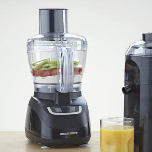 Black Decker Fp1600b 8 Cup Food Processor Black Silver