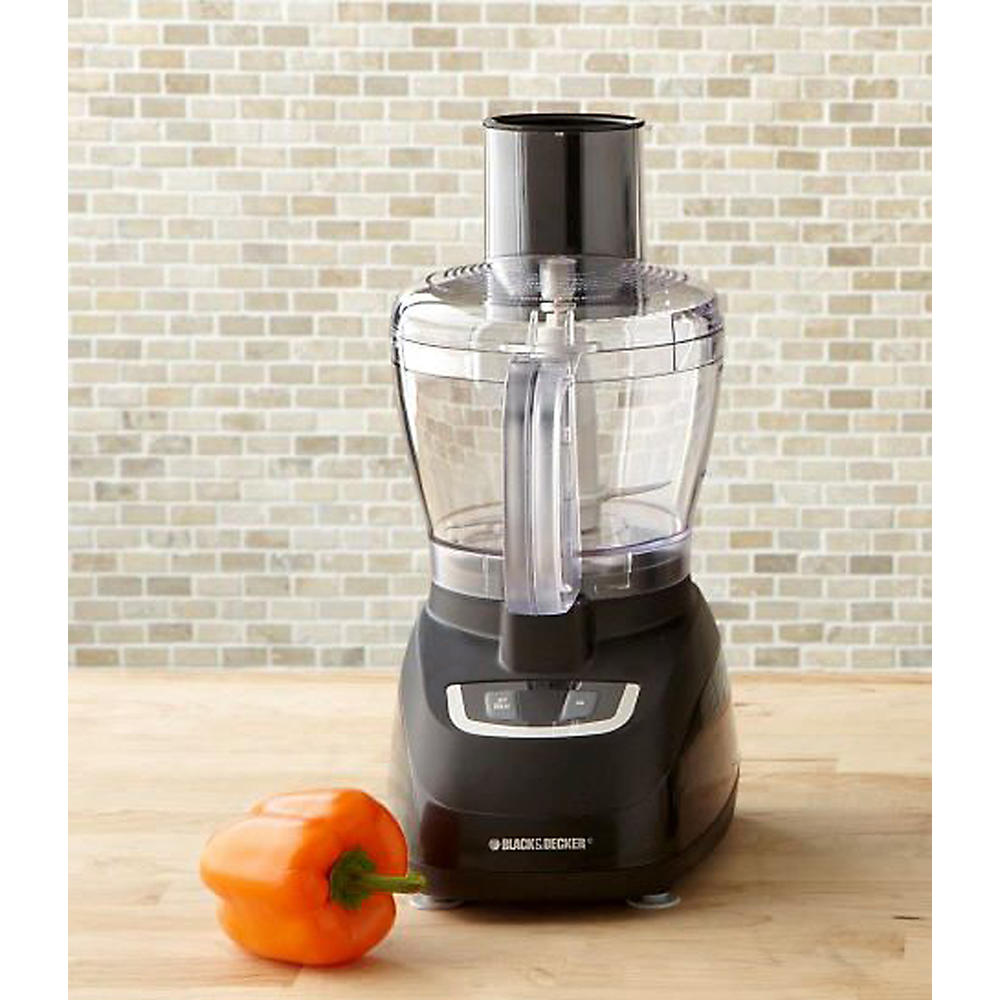 BLACK+DECKER FP1600B 8Cup Food Processor Black/Silver