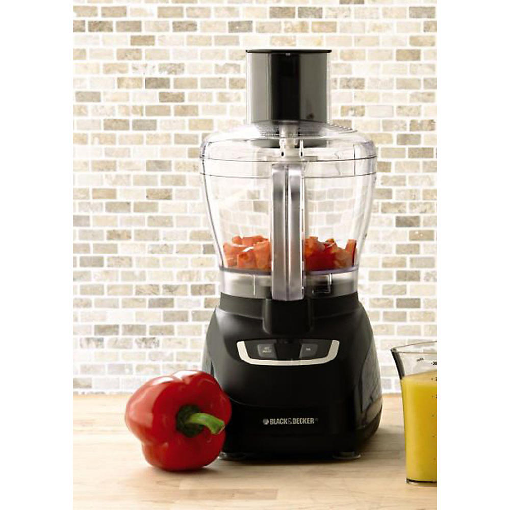 BLACK+DECKER FP1600B 8Cup Food Processor Black/Silver