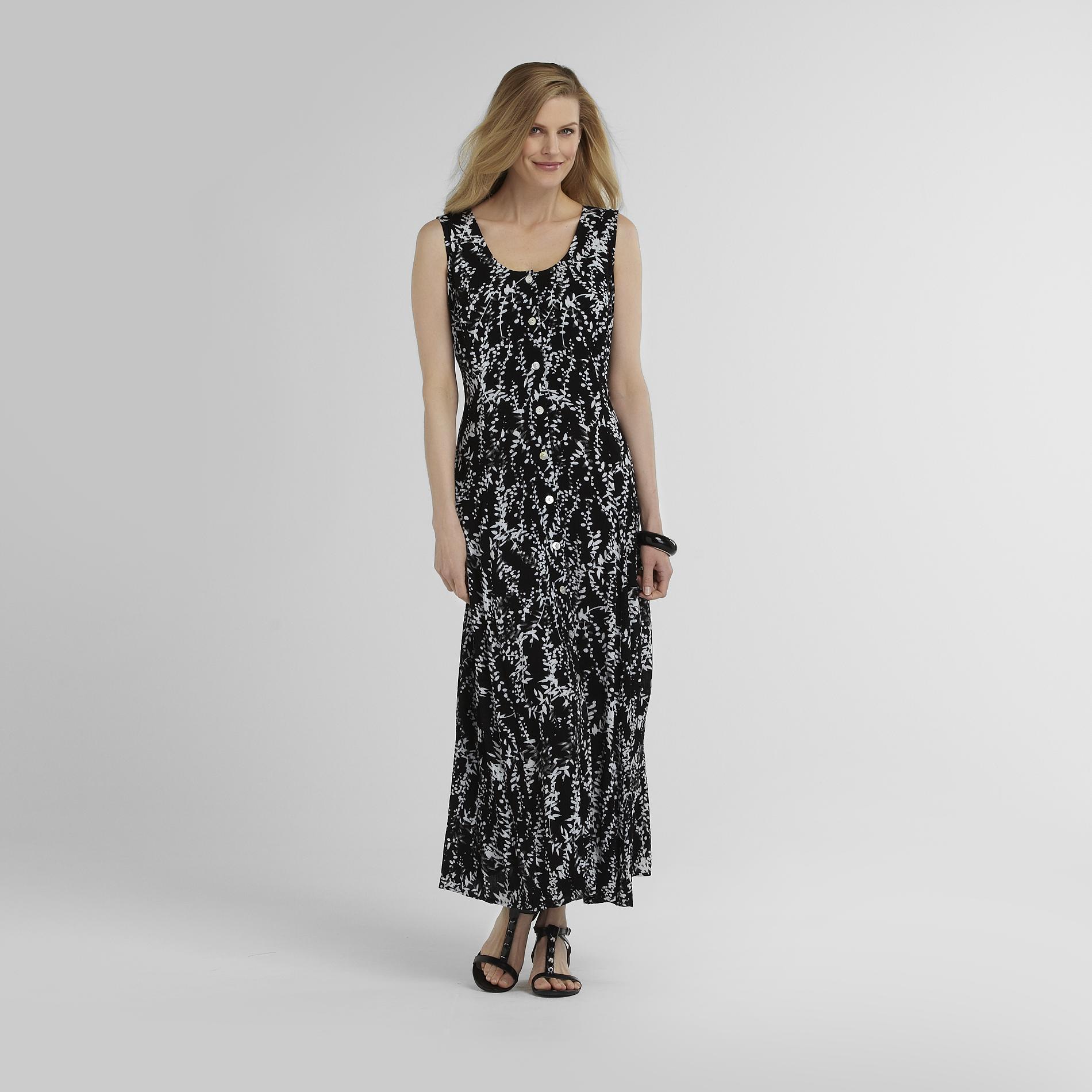 Ronni Nicole Women's Sleeveless Dress - Floral Print