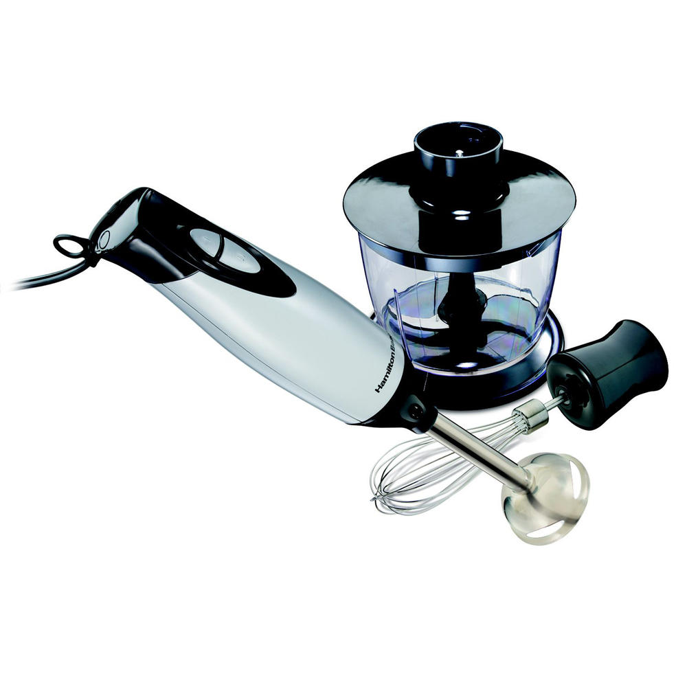 Hamilton Beach Brands Inc. 59765 2Speed Hand Blender w/ Food Chopper