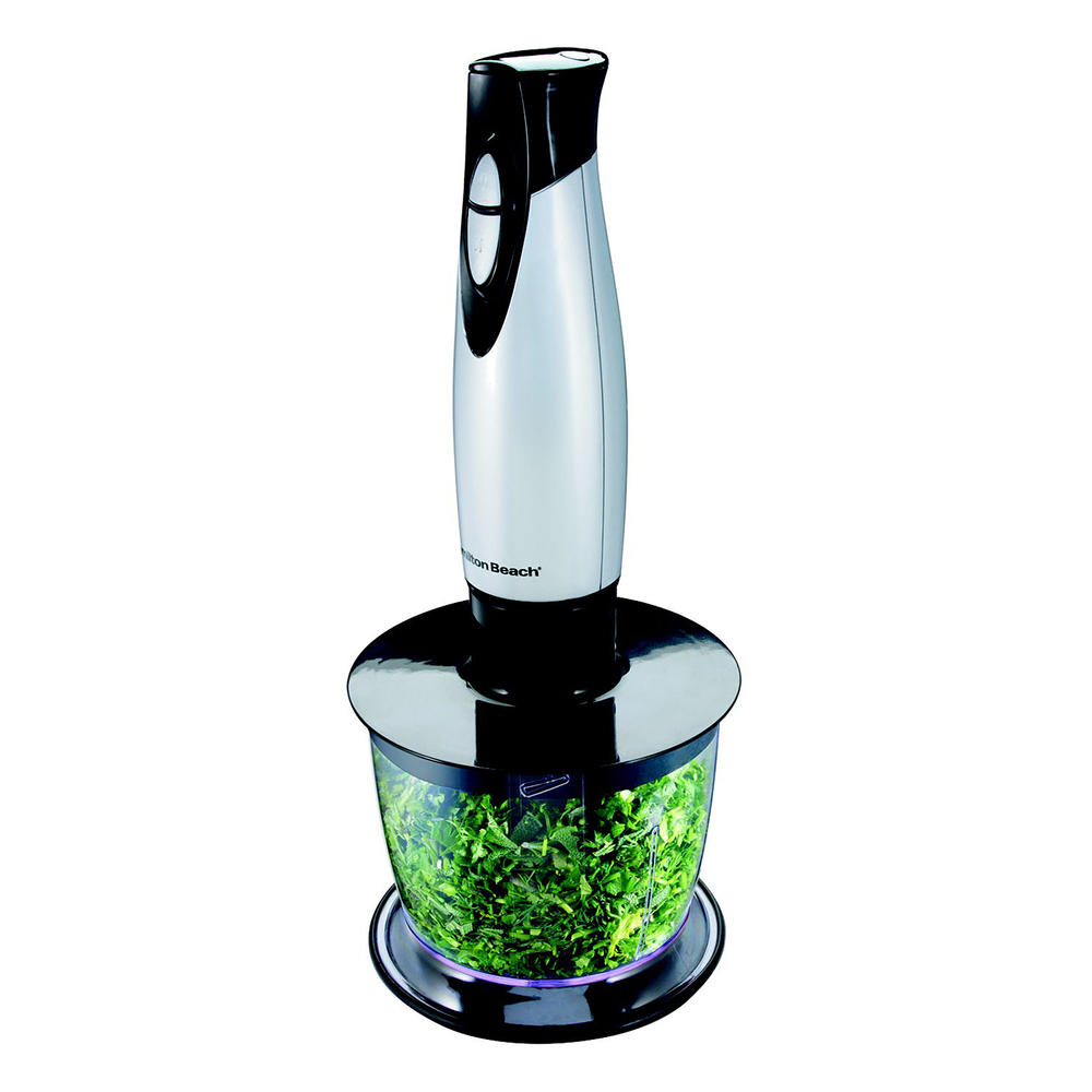 Hamilton Beach Brands Inc. 59765 2Speed Hand Blender w/ Food Chopper