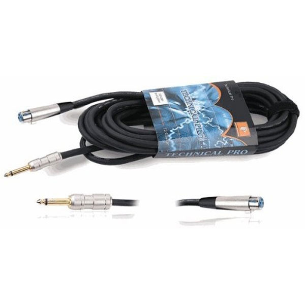 Technical Peo 16 gage 25' to XLR Audio Cables