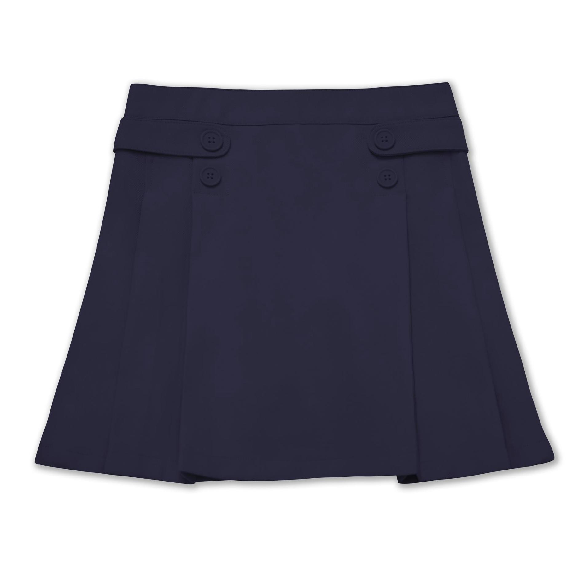 Dockers Girl's Pleated Uniform Scooter - Navy