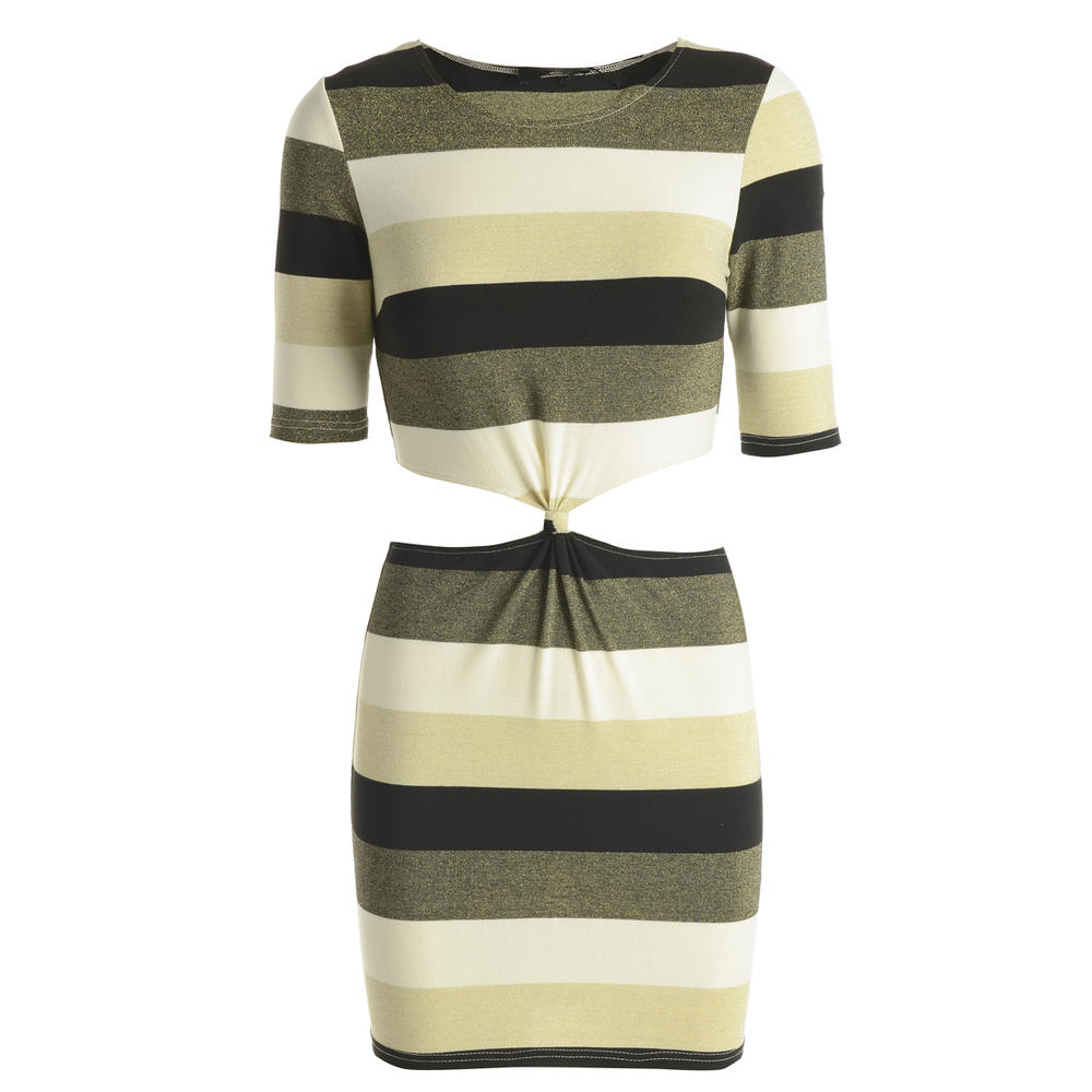 AX Paris Women&#8217;s Striped Knot Dress - Online Exclusive