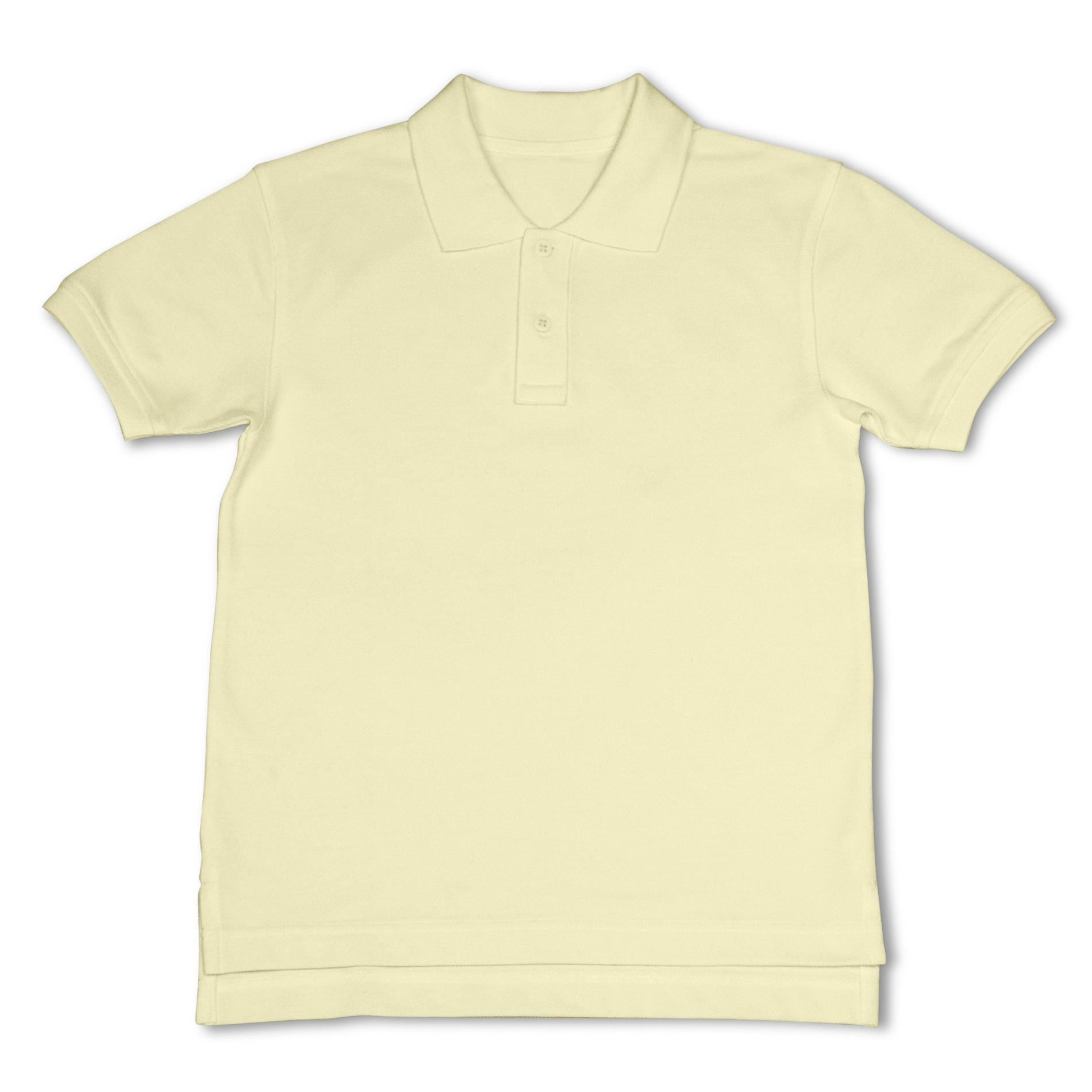 Dockers Boy's Husky Uniform Polo Shirt - Yellow