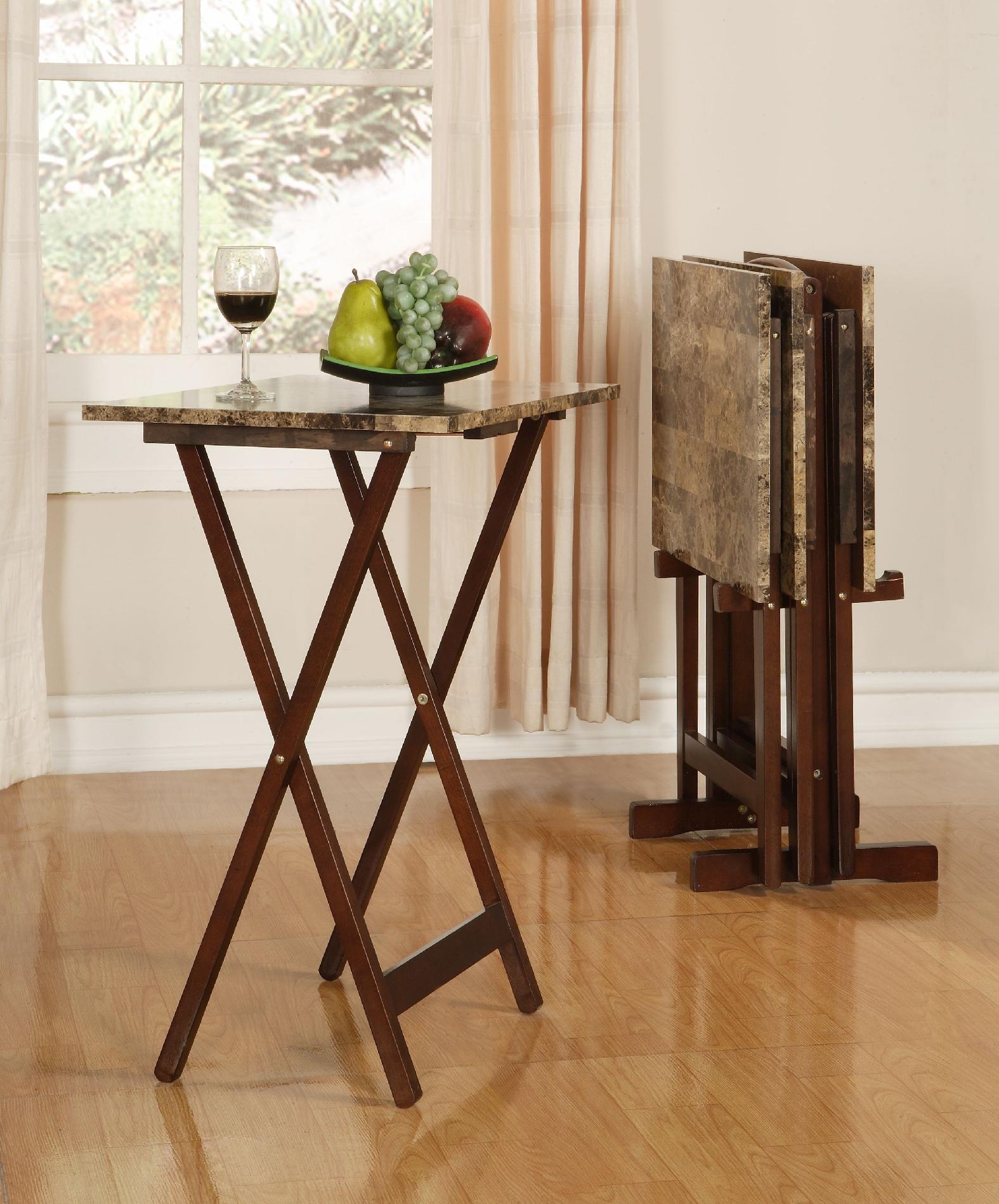 Linon tv trays best sale
