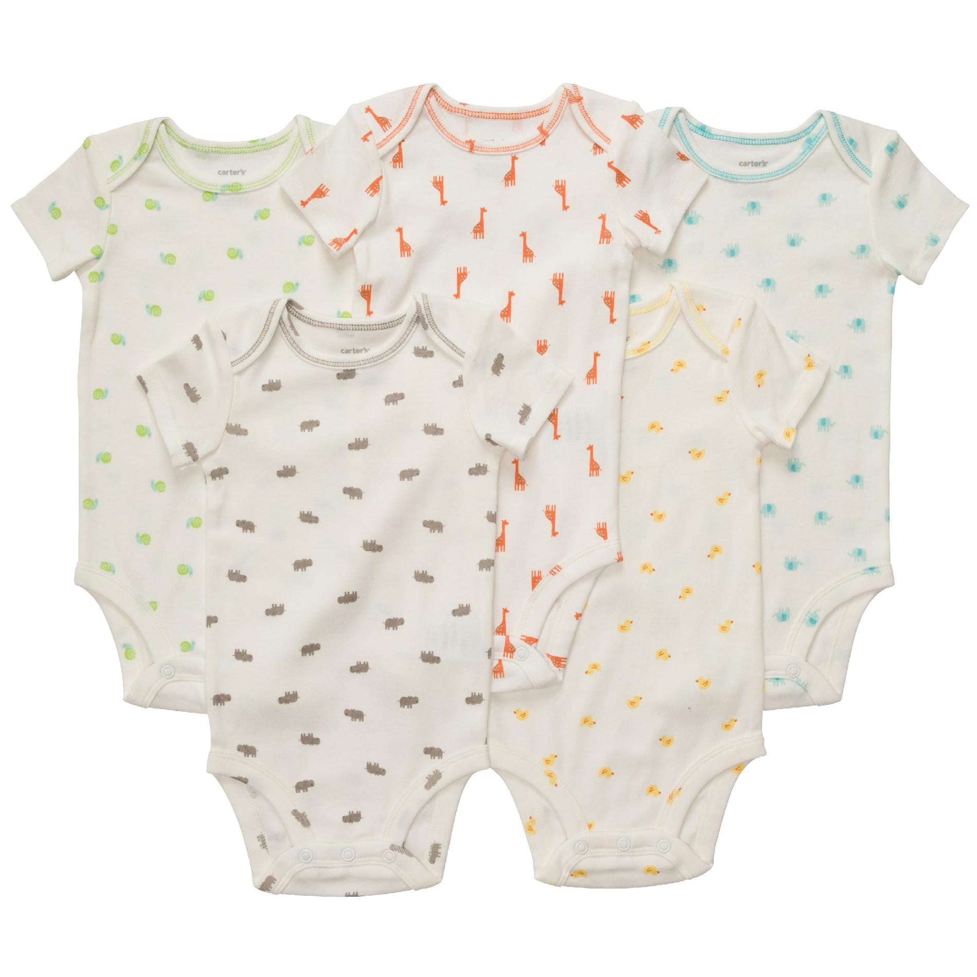 Carter's Newborn & Infant's 5Pk Bodysuits