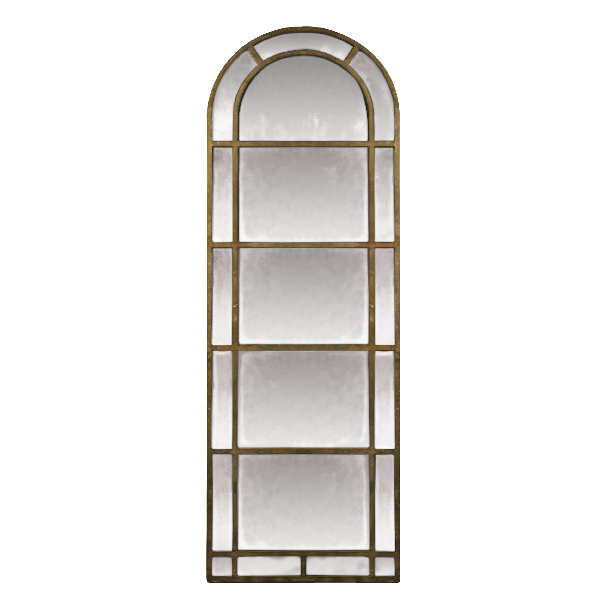 Sterling Industries Arched Pier In Antique Gold Mirror