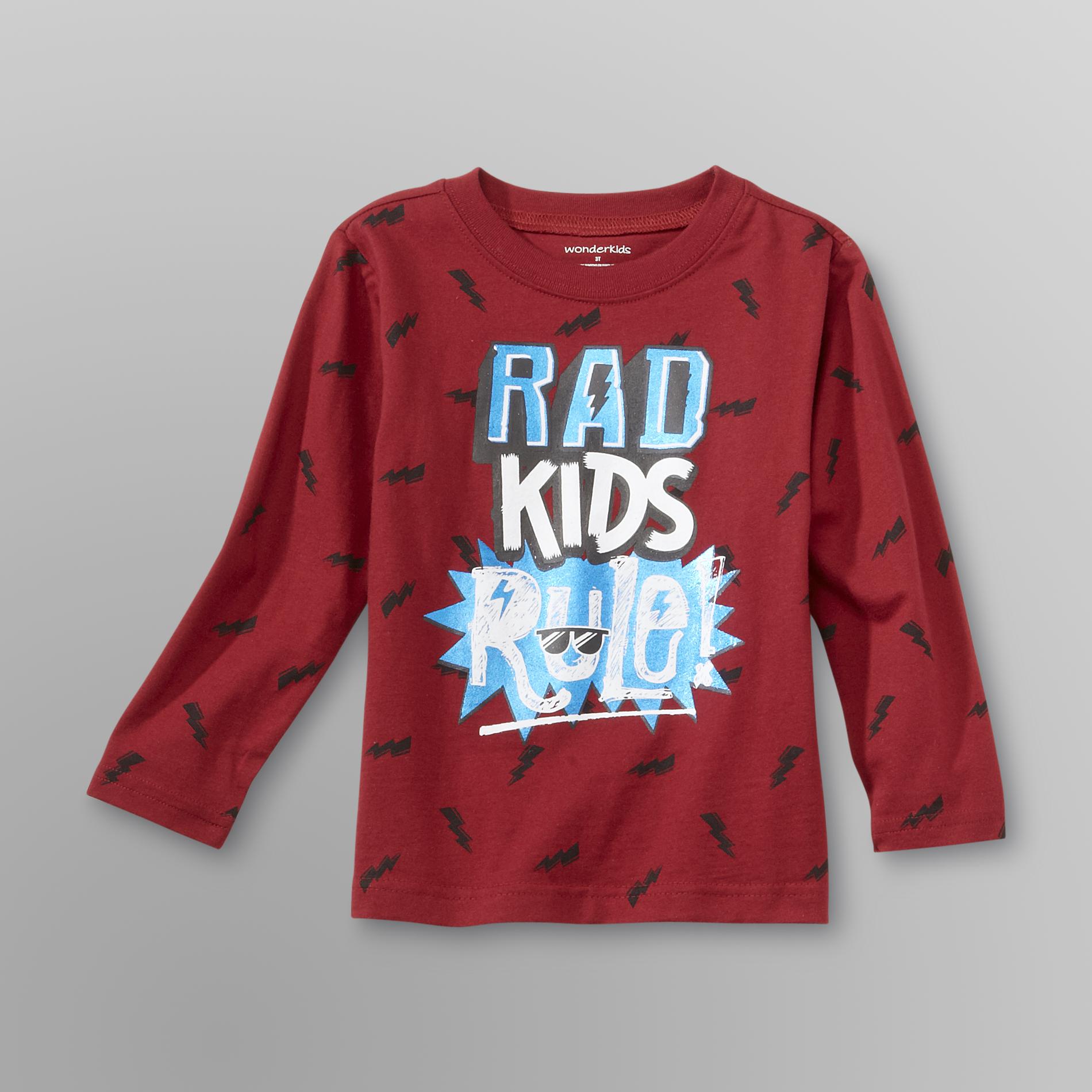 WonderKids Infant & Toddler Boy's Long-Sleeve Graphic T-Shirt - Rad Kids Rule